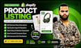 do shopify product listing and shopify store manager