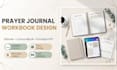 do canva ebook design, prayer journal design, workbook design, planner design