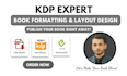 book formatting and layout design for print and kindle