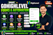 create gohighlevel ghl conditional forms surveys quizzes workflow setup