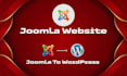 develop your joomla website, upgrade, migration, update