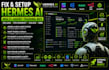 fix setup hermes agent ai trading bot polymarket kalshi solana n8n mcp