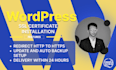 install, fix cloudflare ssl certificate errors