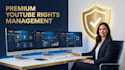 set up and manage youtube cms, content id, mcn, and copyright monetization