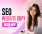 write SEO website content and website copy