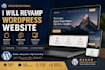 revamp wordpress website duplicate wordpress website redesign wordpress website
