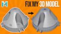 do 3d model, fix, edit, modify, and prepare stl files for 3d printing