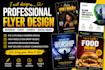 design a professional flyer, poster and logo