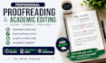 edit and proofread professional documents