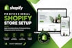 build your shopify store