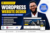 design roofing company wordpress website with elementor, SEO and lead generation