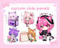 draw cute custom chibi twitch panels