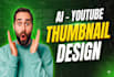 create professional ai youtube thumbnail that organic views