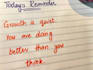 handwrite your personalized text in neat cursive handwriting
