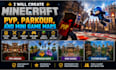 create minecraft pvp, parkour, and mini game maps