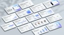 design a premium startup pitch deck and presentation