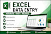 do excel data entry, formatting and business spreadsheets