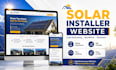 build a lead generating solar installer website with elementor