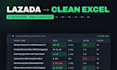 scrape lazada data from any country into clean excel