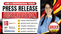 write and distribute seo press release to google news yahoo finance PR site