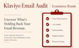 audit your klaviyo email flows and retention strategy