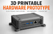 do 3d printable hardware prototype, fusion360 solidworks electronic enclosure