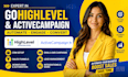 gohighlevel setup crm automation workflows sales funnel activecampaign