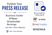 provide press release distribution on premium 200 plus websites