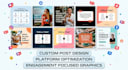 design custom social media posts and graphics
