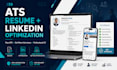 create an ats optimized resume and linkedin profile