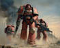 illustrate a warhammer 40k character art