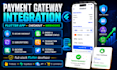 integrate payment gateway and checkout system in your flutter app and website