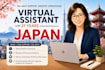 be your reliable japanese virtual assistant