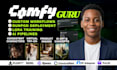 create efficient ai art image generation comfyui image ai model comfyui workflow