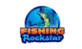 design high quality fishing rock star logo