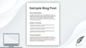 write engaging blog posts and articles
