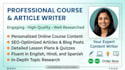 write engaging online course content and articles