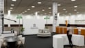 floor plan with exhibition booths