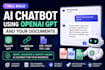 build ai chatbot using openai gpt and your documents