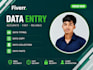 do data entry, web research, copy paste and virtual assistant tasks