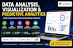 perform data analysis visualization and predictive analytics