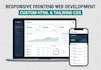 do frontend web development, figma to html, and tailwind css
