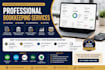 do bookkeeping and management reporting