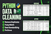 clean, fix, and standardize your excel or csv data in python