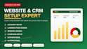 build a custom CRM website with modern features
