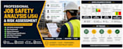 prepare professional job safety analysis and risk assessment