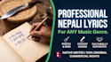 lyric writing in nepali