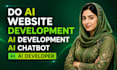 do ai website development, ai development, ai chatbot as ai developer