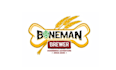 design bone man brewery beer bar logo