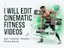 edit fitness content for coaches and brands